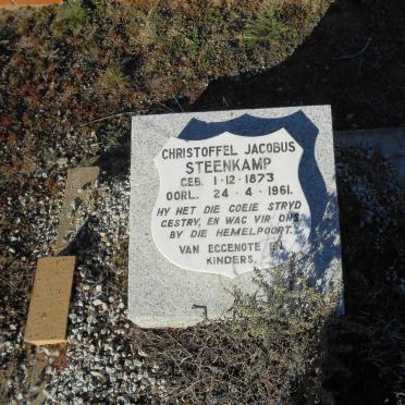 STEENKAMP Christoffel Jacobus 1873-1961