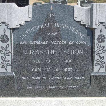 THERON Elizabeth 1900-1967