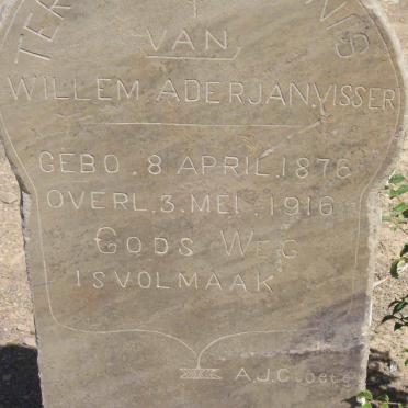 VISSER Willem Aderjan 1876-1916