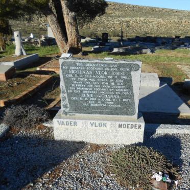 VLOK Nicolaas 1918-1961 &amp; Elsie Johanna 1919-1987