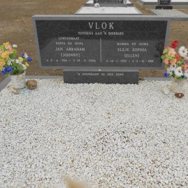 VLOK Jan Abraham 1911-1986 &amp; Elsje Sophia 1931-2006