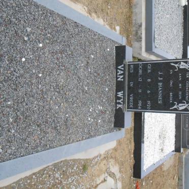 WYK J.J., van 1920-1984