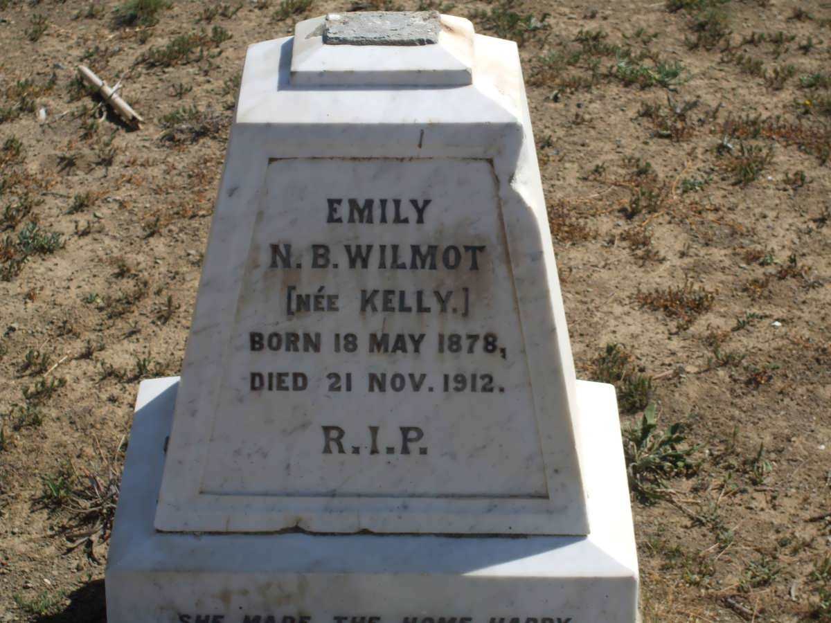 WILMOT Emily N.B. nee KELLY 1878-1912