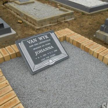 WYK Johanna, van 1905-1986