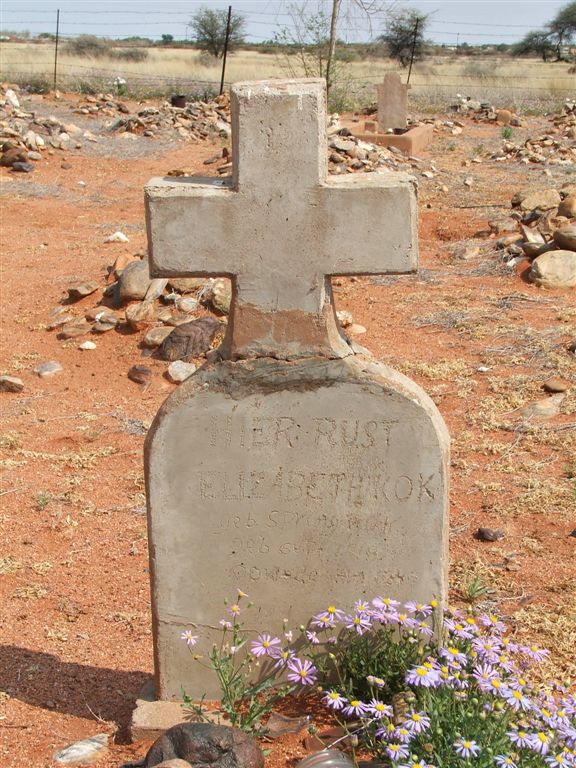 KOK Elizabeth nee SPRINGBOK 1918-1945