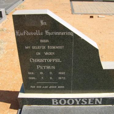 BOOYSEN Christoffel Petrus 1892-1972 &amp; Maria Christina 1906-1992