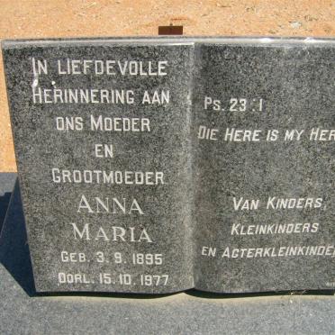 BOSCH Willem Johannes 1891-1973 &amp; Anna Maria 1895-1977