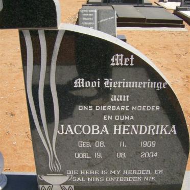 BRITS Jacobus Johannes 1914-1984 &amp; Jacoba Hendrika 1909-2004