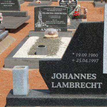 BURGER Johannes Lambrecht 1960-1997