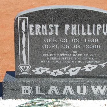 BLAAUW Ernst Phillipus 1939-2006