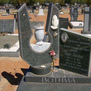 BOTHMA Japie Jacobus 1937-1994