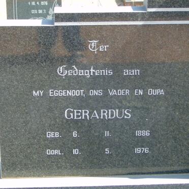 DERKS Gerhardus 1886-1976