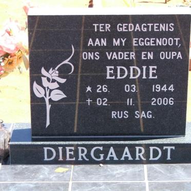 DIERGAARDT Eddie 1944-2006