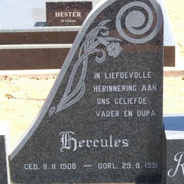 ENGELBRECHT Hercules 1908-1991