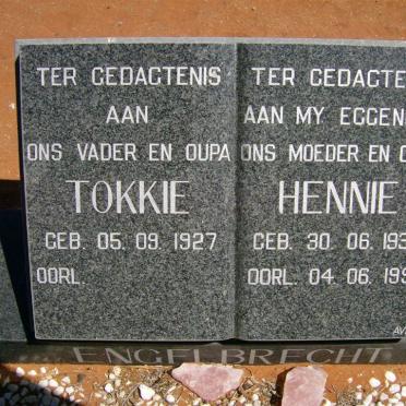 ENGELBRECHT Hennie 1934-1992 &amp; Tokkie 1927