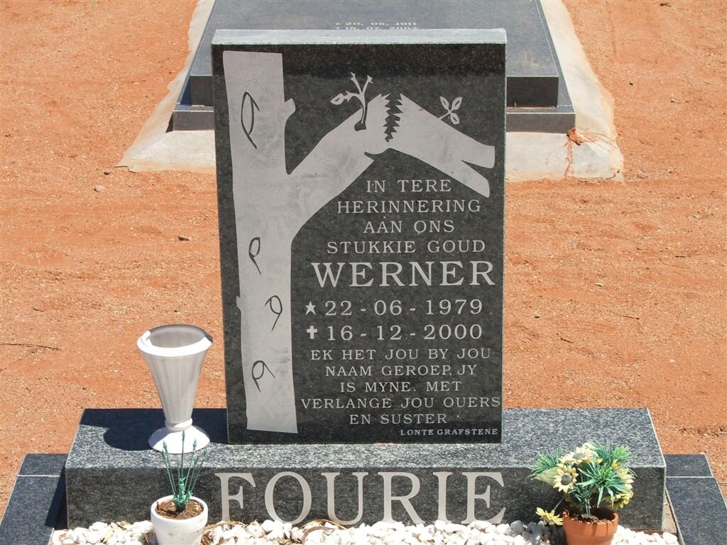 FOURIE Werner 1979-2000