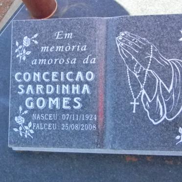 GOMES Conceicao Sardinha 1924-2008