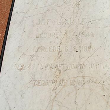 GROBLER Jof 1946-1984