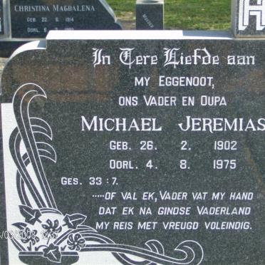 HOLLENBACH Michael Jeremias 1902-1975 &amp; Martha Johanna 1896-1986