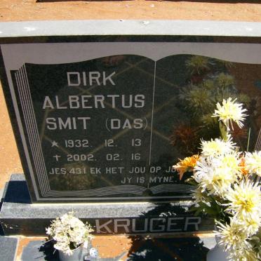 KRUGER Dirk Albertus Smit 1932-2002