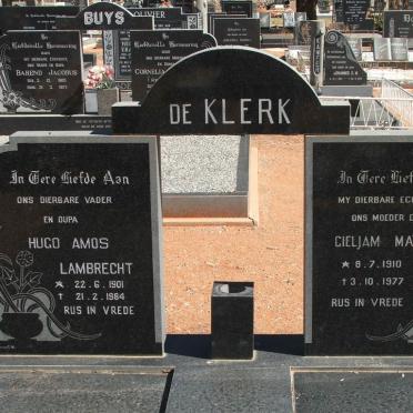 KLERK Hugo Amos Lambrecht, de 1901-1984 &amp; Gieljam Matthys 1910-1977