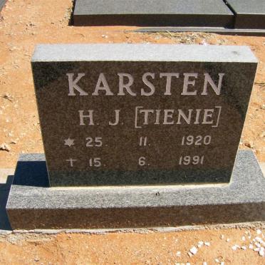 KARSTEN H.J. 1920-1991