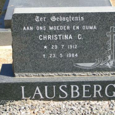 LAUSBERG Christina C. 1912-1984