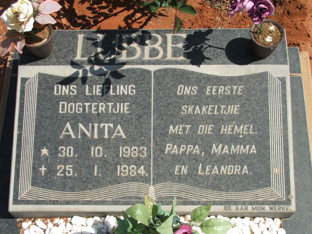 LUBBE Anita 1983-1984