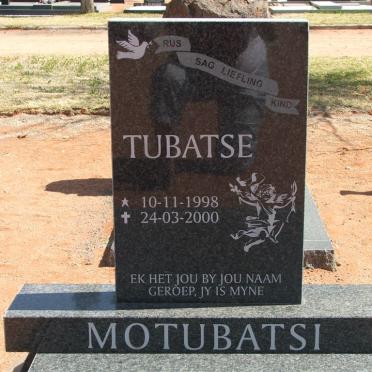 MOTUBATSI Tubatse 1998-2000