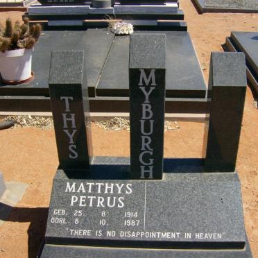 MYBURGH Matthys Petrus 1914-1987