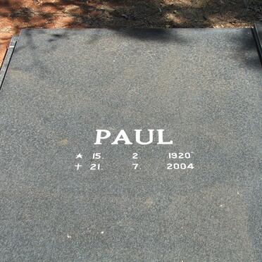 MERWE Paul, van der 1920-2004