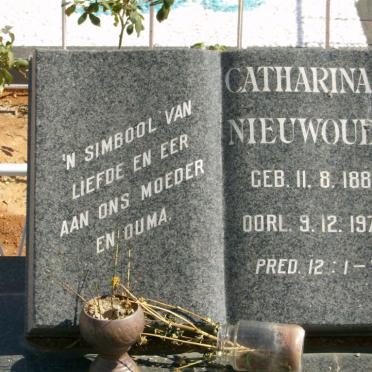 NIEUWOUDT Catharina S. 1881-1976