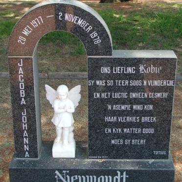 NIEUWOUDT Jacoba Johanna 1977-1978