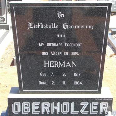 OBERHOLZER Herman 1917-1984
