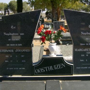 OOSTHUIZEN Stefanus Johannes 1917-1976 &amp; Margaretha Maria VENTER 1916-1999