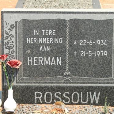 ROSSOUW Herman 1934-1979