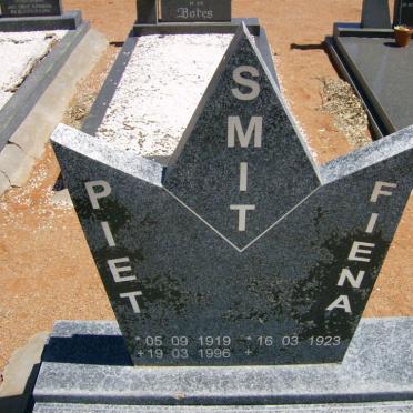 SMIT Piet 1919-1996 &amp; Fiena 1923-