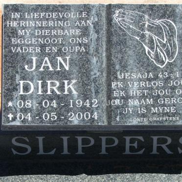 SLIPPERS Jan Dirk 1942-2004