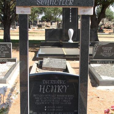 SCHNETLER Henry 1922-2002