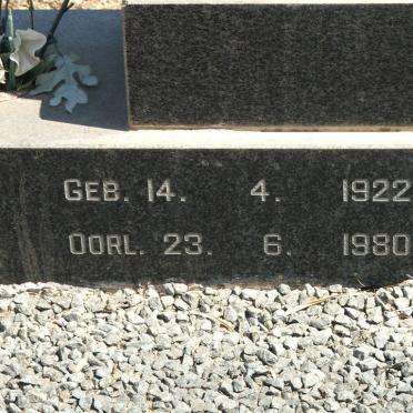 STEENKAMP Piet 1922-1980