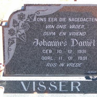 VISSER Johannes Daniël 1931-1991