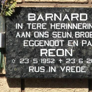 BARNARD Reon 1952-2005