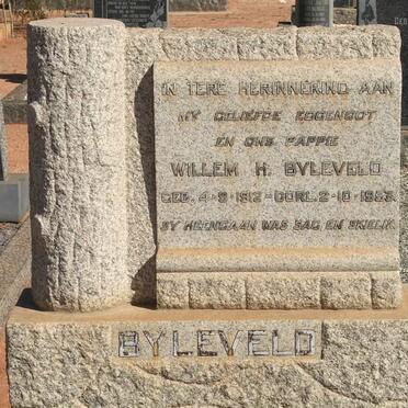 BYLEVELD Willem H. 1912-1953