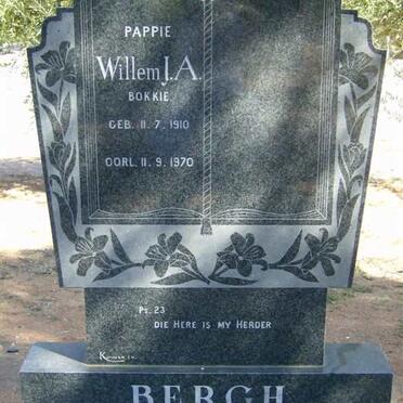 BERGH Willem J.A. 1910-1970