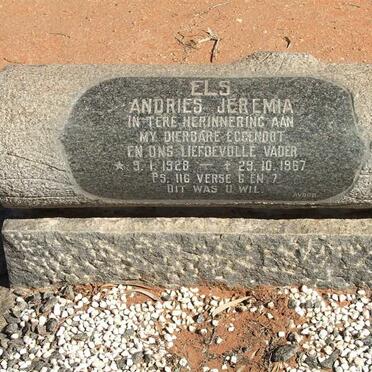 ELS Andries Jeremia 1928-1967