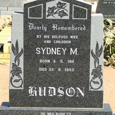 HUDSON Sydney M. 1911-1983