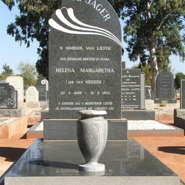 JAGER Helena Margaretha, de nee VAN NIEKERK 1899-1973