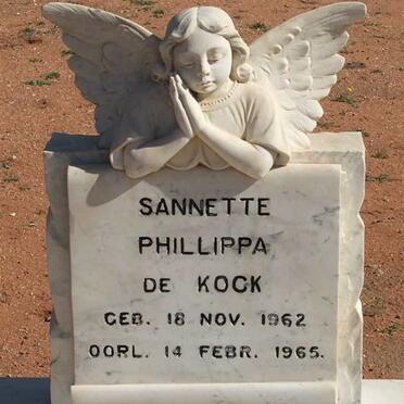 KOCK Sannetta Phillippa, de 1962-1965