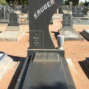 KRUGER Jacob F.E. 1910-1970 &amp; Engela P.D. 1916-1989