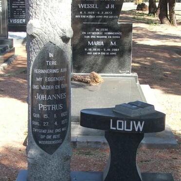 LOUW Johannes Petrus 1922-1973
